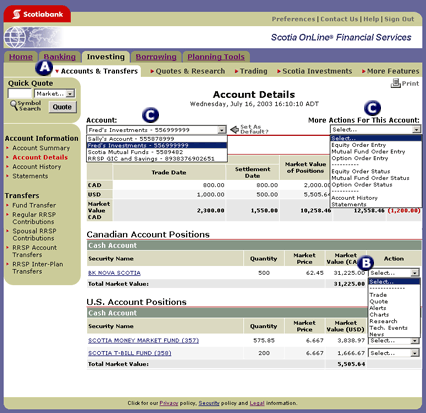 Account Details