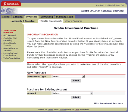 Scotia Investments